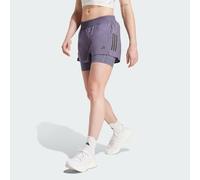 adidas Women's Own The Run Climacool 2in1 Short, Preloved Violet, M