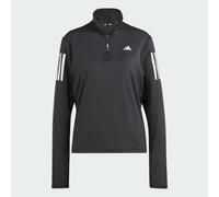 adidas Women's Own the Run Half-Zip Jacket - Black - Size: Large