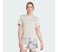adidas Women's Own The Run Melange T-Shirt, Orbit Grey Mel, XL