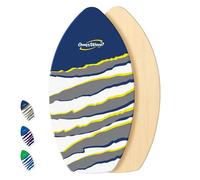Own the Wave 'Tiger Stripe' Skimboard (35 Inch, Dark Blue)
