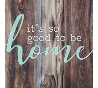 OWN4B Cross Stitch Kits Stamped, It's so Good to be Home Printed Pattern 11CT 14.2x14.2 inch DIY Embroidery Kit (Home)