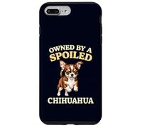 Owned By A Spoiled Chihuahua Funny Chihuahua Mom and Dad Case for iPhone 7 Plus/8 Plus