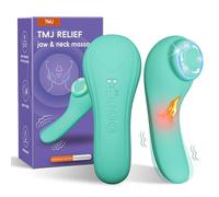 Ownence TMJ Relief Products Jaw Massager,Neck Massager with Rolling,Vibrating and Heating, Real-Like Massage for TMJ Jaw & Neck Pain Relief, Stiff Jaw, Tension, Stiffness