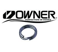Owner Hyperwire Split Rings - Size 11 250lb Pack of 5