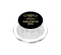 Owner Of A Spoiled Pudelpointer Dog Retro Pet Design PopSockets PopGrip for MagSafe