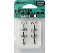 Owner Salmon Tube Double Fishing Hooks -