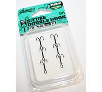 Owner Salmon Tube Fly Double STD-36BC hooks sz 10