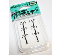 Owner Salmon Tube Fly Double STD-36BC hooks sz 6