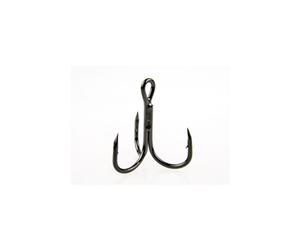 Owner ST-41BC2X Treble Hooks Black Chrome - Size 1