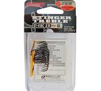 Owner ST-41BC2X Treble Hooks - Black Chrome Size 6
