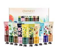 Ownest 10 Pack Plant Fragrance Hand Cream Moisturizing Hand Care Cream Travel Gift Set With Natural Aloe And Vitamin E For Men And Women-30ml