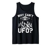 Owning UFO Dream Alien Theories Mysterious Flying Objects Tank Top