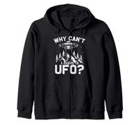 Owning UFO Dream Alien Theories Mysterious Flying Objects Zip Hoodie