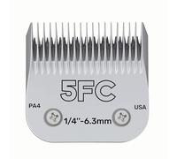 OwnLifeYF 3F 4F 5F 7F 10# 30# 40# 50# Professional Pet Clipper Blade A5 Blade Fit Most Andis Oster Clippers Pet Clippers Ceramic Blade (5F)