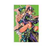 OWNPET Anime JoJo's Bizarre Adventure 3 Canvas Poster Wall Art Decor Print Picture Paintings for Living Room Bedroom Decoration Unframe-style 16x24inch(40x60cm)