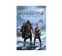 OWNPET God of War Ragnarok Game 1 Canvas Poster Wall Art Decor Print Picture Paintings for Living Room Bedroom Decoration Unframe-style 12x18inch(30x45cm)