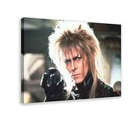 OWNPET Labyrinth - David Bowie Classic Movie Canvas Poster Wall Art Decor Print Picture Paintings for Living Room Bedroom Decoration Frame-style 08x12inch(20x30cm)