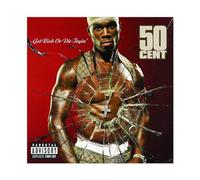 OWNPET Singer 50 Cent Get Rich Or Die Tryin Music Cover Canvas Poster Wall Art Decor Print Picture Paintings for Living Room Bedroom Decoration Unframe-style 12x12inch(30x30cm)
