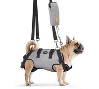 Ownpets Dog Lift Harness Adjustable Pet Sling with Reflective Straps, Outdoor Lifts Vest Sling for Full Body Support, Rehabilitation Vest to Dogs Suffering from Joint Injuries, S