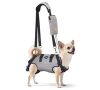 Ownpets Dog Lift Harness Adjustable Pet Sling with Reflective Straps, Outdoor Sling Bag for Spine Protection, Rehabilitation Vest to Dogs Suffering from Joint Injuries, XS