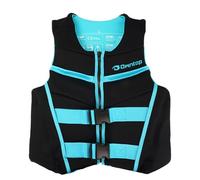 Owntop Buoyancy Aid Teens Kids, Adjustable Junior Swim Vest Unisex, Buoyancy Vest with Dual Safety Buckles for Swimming, Kayaking, Fishing, Sailing, SUP (Black,M)