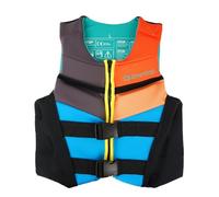Owntop Buoyancy Aid Teens Kids, Adjustable Junior Swim Vest Unisex, Buoyancy Vest with Dual Safety Buckles for Swimming, Kayaking, Fishing, Sailing, SUP (Multicolor,M)
