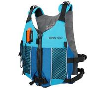 Owntop Buoyancy Aids Adults with Hydration Pack, Whistle, Dual Mesh Pockets | Adjustable Buoyancy Vest Jacket | Swim Vest Unisex for Paddleboarding, Kayaking, Fishing (Black,3XL)