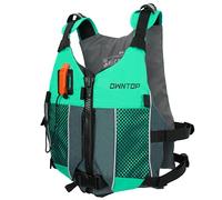 Owntop Buoyancy Aids for Adults Youth with Hydration Pack, Whistle, Dual Mesh Pockets | Adjustable Buoyancy Vest Jacket | Swim Vest Unisex for Paddleboarding, Kayaking, Fishing (Green,XS/S)