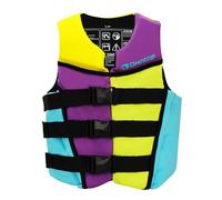 Owntop Junior Buoyancy Aid, Neoprene Kids Swim Vest with Triple Adjustable Safety Straps, Lightweight Buoyancy Vest Jacket for Kayaking, Swimming, Boating, Paddle （Purple，M）