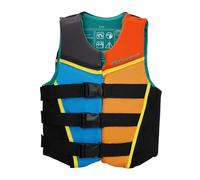 Owntop Junior Buoyancy Aid, Neoprene Kids Swim Vest with Triple Adjustable Safety Straps, Lightweight Buoyancy Vest Jacket for Kayaking, Swimming, Boating, Paddle （Multi-Color，M）