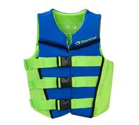 Owntop Junior Buoyancy Aid, Neoprene Kids Swim Vest with Triple Adjustable Safety Straps, Lightweight Buoyancy Vest Jacket for Kayaking, Swimming, Boating, Paddle （Blue，M）