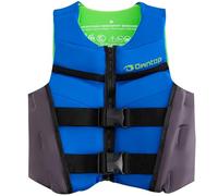 Owntop Junior Swim Vest, Buoyancy Aid Teens & Kids, Lightweight Neoprene Buoyancy Vest with Dual Adjustable Safety Straps for Swimming, Kayaking, Paddleboarding （Blue，L）