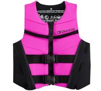 Owntop Junior Swim Vest, Buoyancy Aid Teens & Kids, Lightweight Neoprene Buoyancy Vest with Dual Adjustable Safety Straps for Swimming, Kayaking, Paddleboarding （Pink，M）