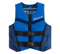 Owntop Junior Swim Vest, Buoyancy Aid Youth & Kids, Lightweight Neoprene Buoyancy Vest with Dual Adjustable Safety Straps for Swimming, Kayaking, Paddleboarding （Navy，L）