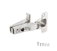 OWODI 4 Pack Face Frame Inset Cabinet Hinges Clip-On 105 Degree Soft-Close Hinges Self Closing 3D Adjustment for Kitchen Cabinets,Bookcases,Wardrobes