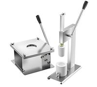 OWOHYG Commercial Baozi Maker,Manual Bun Making Machine,Semi-Automatic Bun Maker,Stainless Steel Steamed Stuffed Bun Making Mold for Cooking Delicious Baozi for Restaurant,400-500 PCS/