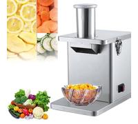 OWOHYG Commercial Vegetable Dicer Adjustable Vegetable Slicer Electric Vegetable Shredder Machine Electric Vegetable Cutter Vegetable Cutter Carrot Potato Cutter Cucumber Cutter The