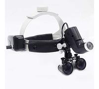 OWOHYG Dental Loupes 3.5X Magnification Professional Loupes Medical Surgical Binocular Loupes With Adjustable Headband And 5W Headlight For Dental Surgical Jeweler