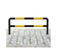 OWOHYG Double Rod U Shape Security Bollards,Length 130/150cm Garage Isolation Posts,Car Blocker for Parking Warehouse,130x60x0.2cm