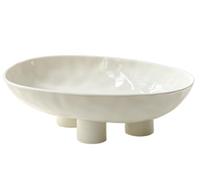 OWOHYG Fruit Basket Fruit Bowl Ceramic Fruit Bowl Ceramic Bowl For Kitchen Counter Decorative Bowl Key Bowl For Home Decor Fruit Racks Fruit Bowls,C25.2 * 17Cm,B-25.2 * 17cm