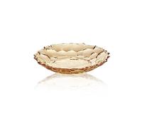 OWOHYG Fruit Bowls Light Luxury Style Fruit Plate Glass Fruit Plate Modern Home Living Room Coffee Table Dried Fruit Plate Candy Snacks Plate Decorative Fruit Dish,Cl,B-M