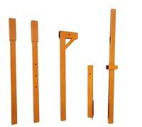 OWOHYG Install The Air Conditioner Outdoor Unit Lifting Mechanism, Self-Locking Winch + Bracket And High-Altitude Disassembly And Lifting Tools Color : 3Hp Bracket+10M,5Hp Thickened Brac