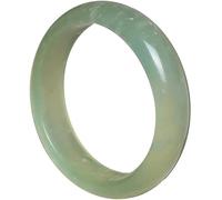 OWOHYG Ladies,Green Ice Bottom Floating Flower Xiu Jade Bangle Boutique Gift For Mother And Daughter Fashion Lucky Stone Natural Jewelry Gift For Birthday,5658Mm