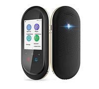 OWOHYG Language Translator Device with Camera Translation Bluetooth Earphones Connection 2.4 Inch Screen 106 Languages Two Voice Translation,