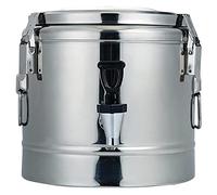 OWOHYG Large Capacity Catering Urn, 304 Stainless Steel Hot Water Urn for Home Brewing Commercial Or Office Use,10L