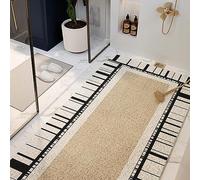 OWOHYG Loofah Shower Mat for Inside Shower, Bathroom Wet Shower Areas Non Slip Anti Mould PVC Large Bath Shower Tray Mat, Hollow Bathroom Floor Mat, Quick Drying,D,90x120cm