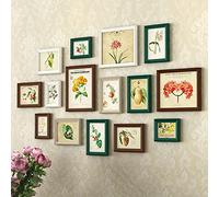 OWOHYG Multi Picture Frame Collage fits 15 Pictures, s Size 8x10”3.5x5”7x5”,Glass Front Wall Mounted Ideal for Memories and Friends,A-142 * 80CM(60IN*30IN)