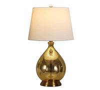 OWOHYG Nightstand Lamp Bedside Lamp Table Lamp 24.4in Glass Table Lamp Bedroom Bedside Nightstand Lamp Modern Simple Hotel Study Table Lamps Desk Lamp Night Light Table Light Table Lamps,A