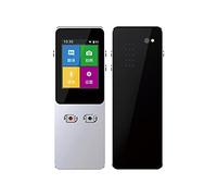 OWOHYG Offline Portable ligent Voice Translator Multilingual Instant Translator Business Travel Translation Machine Decoration charitable,White
