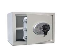 OWOHYG Safes All Steel Safes,Metal Key Insurance Cabinet,2-layer Alarm Wardrobe Anti-theft Password Lock Small Safe Deposit Box,3 Colors Safe Cabinet (Grey Style 1),Grey-Style 1